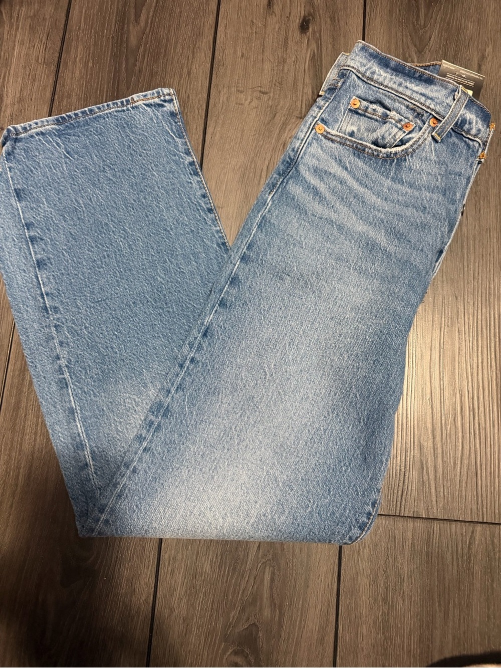 Levi’s ribcage ankle straight